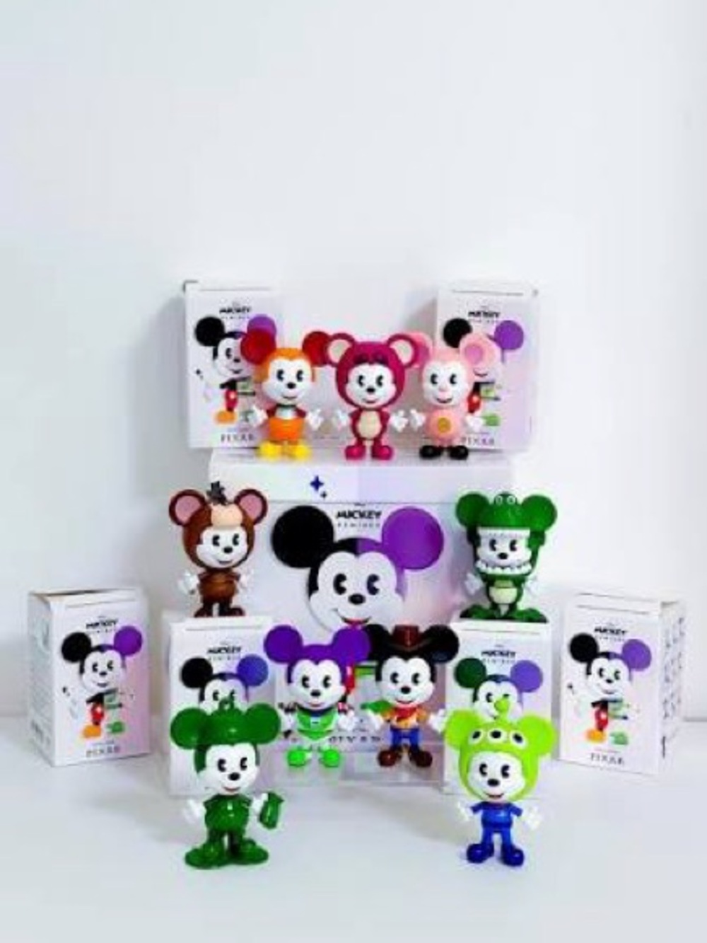 ✨ NEW Authentic Disney Mickey REMIXED: Mickey Meets Pixar Series Blind Box ✨